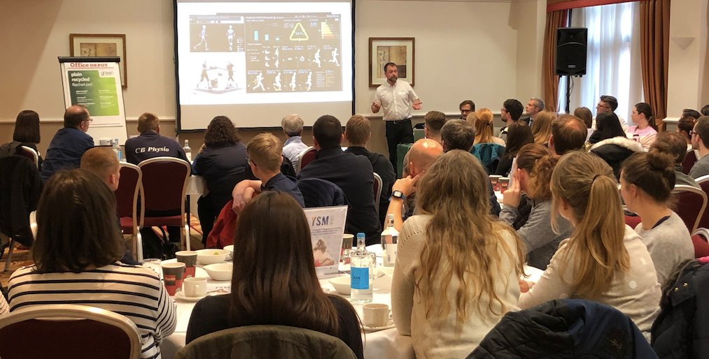 Talking running biomechanics to the Yorkshire Sports Medicine Group