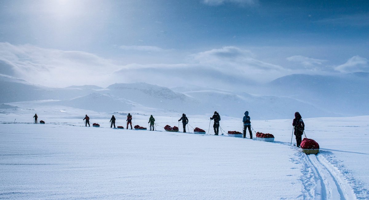 Custom insoles for an Antarctic expedition